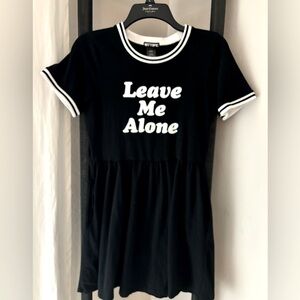 Hot topic black dress